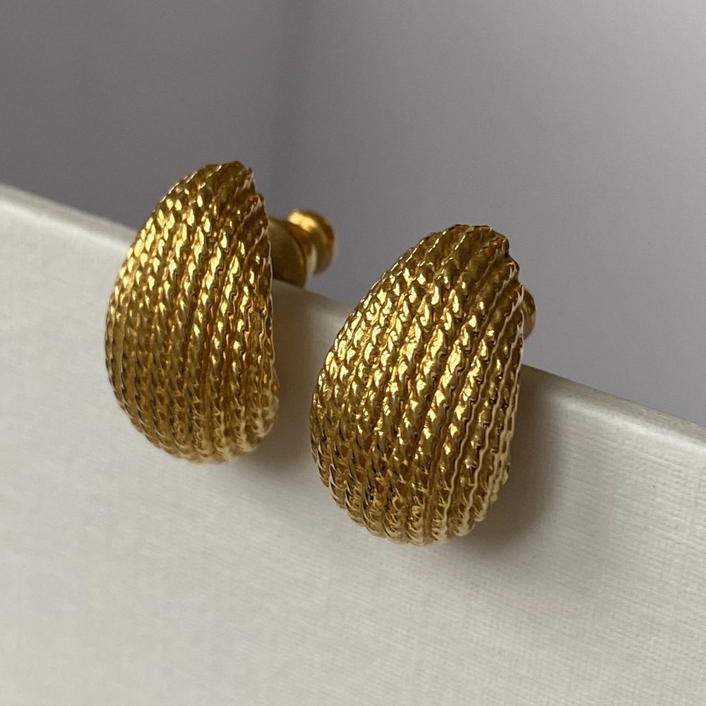 Vintage Gold Earrings